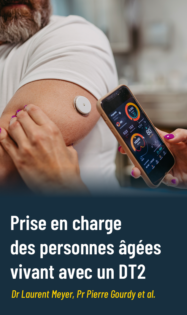 Prise en charge des personnes âgées vivant avec un diabète  de type 2 - Apport de l’approche multidisciplinaire  et des nouvelles technologies