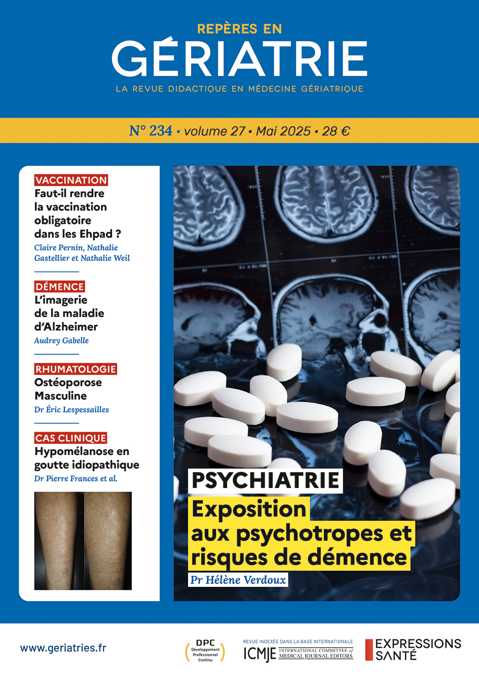 Repères en Gériatrie - N° 234