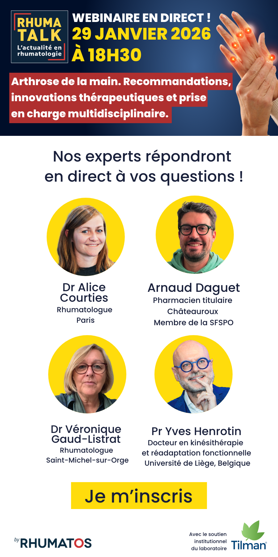 Tilman webinaire save the date